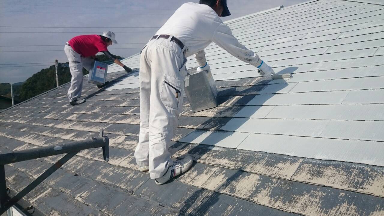 【川越市 外壁塗装】川越市Y様邸のスレート屋根塗装
